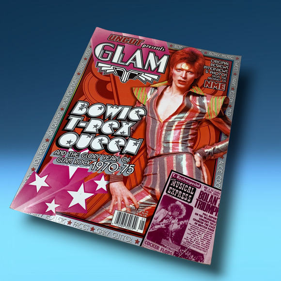 Uncut Mag Presents GLAM: Bowie T-Rex Queen Lou Reed Original Archives NME Vol 1 - Picture 1 of 9